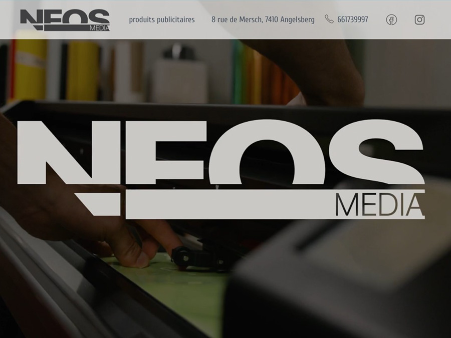 Aperçu du site Neosmedia